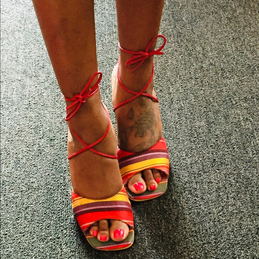 Brenda Zaria Strappy Heels❣️
